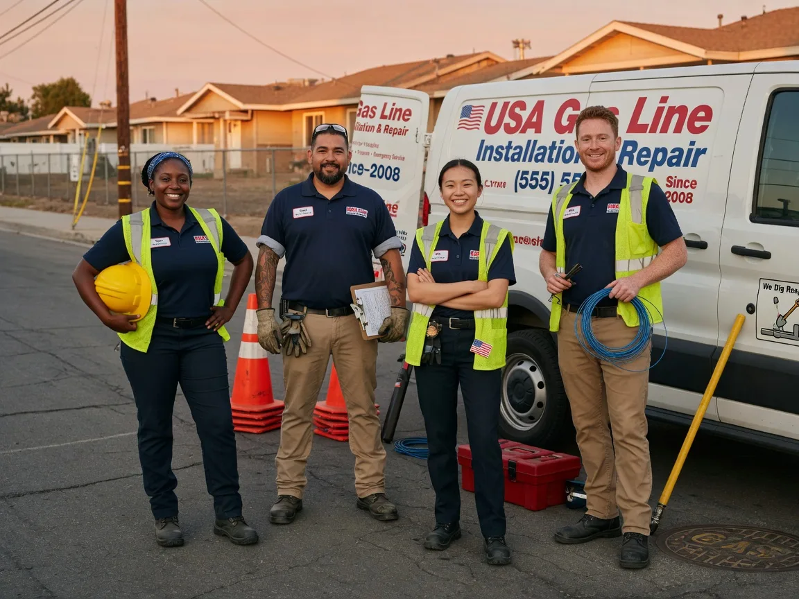 Gas Line Installation company in Salida, CA